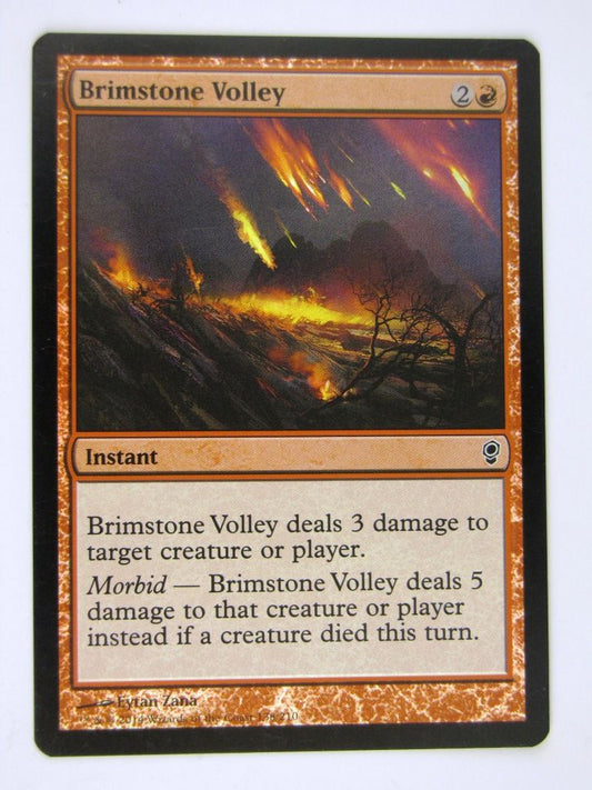 MTG Magic: The Gathering Cards: BRIMSTONE VOLLEY Conspiracy FOIL