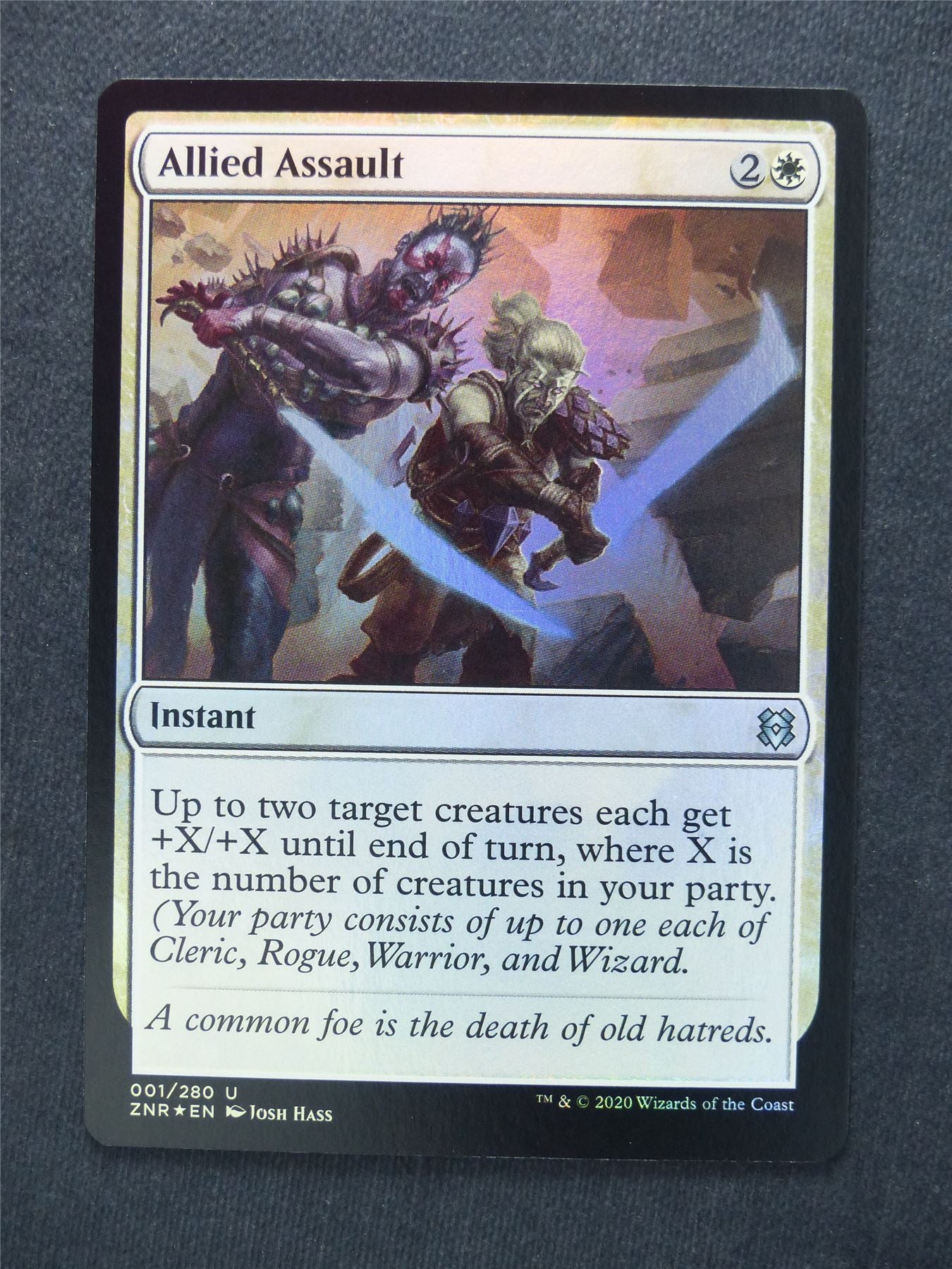 Allied Assault Foil - Mtg Magic Cards #J7