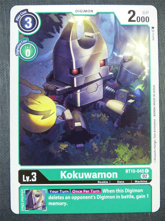 Kokuwamon BT10-045 - Xros Encounter - Digimon Card #998