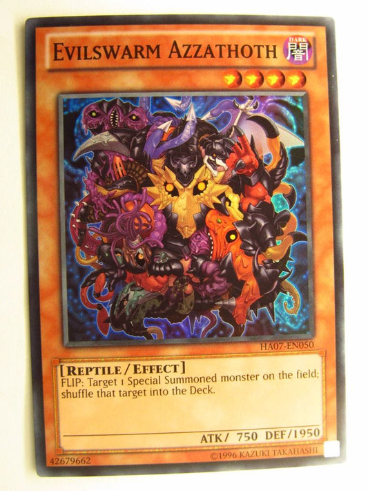 EVILSWARM AZZATHOTH HA07 SUPER RARE - Yugioh Card