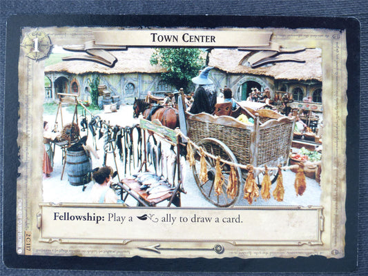 Town Center 2 C 117 - played - LotR Cards #H8