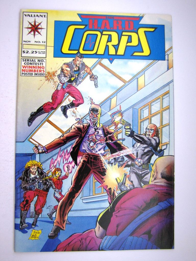 Valiant Comics: THE H.A.R.D. CORPS #12 NOVEMBER 1993 # 33D88