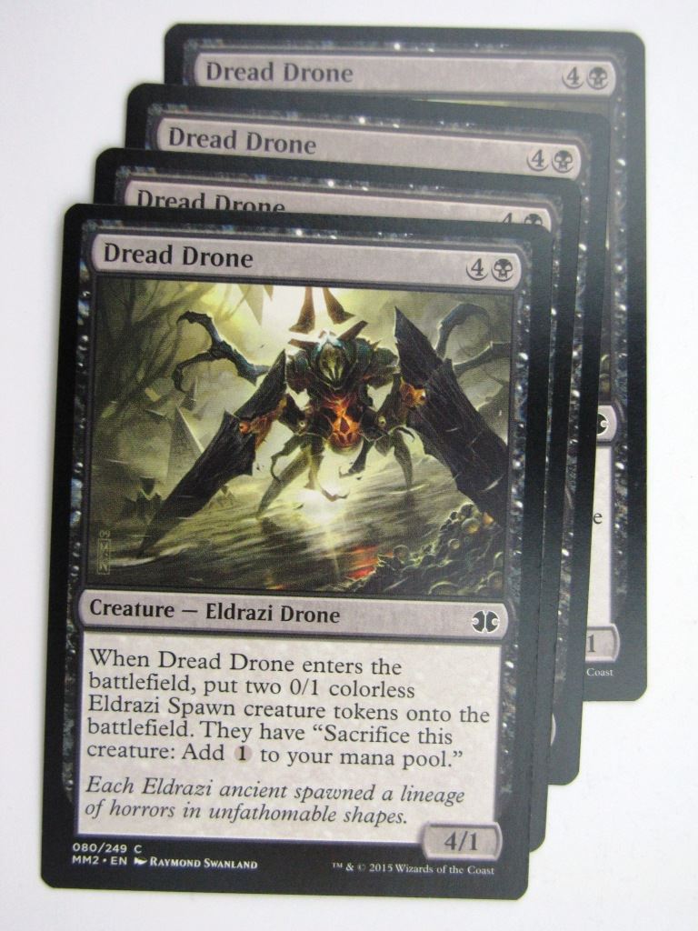MTG MODERN MASTERS TWO: DREAD DRONE x4 # 28B35