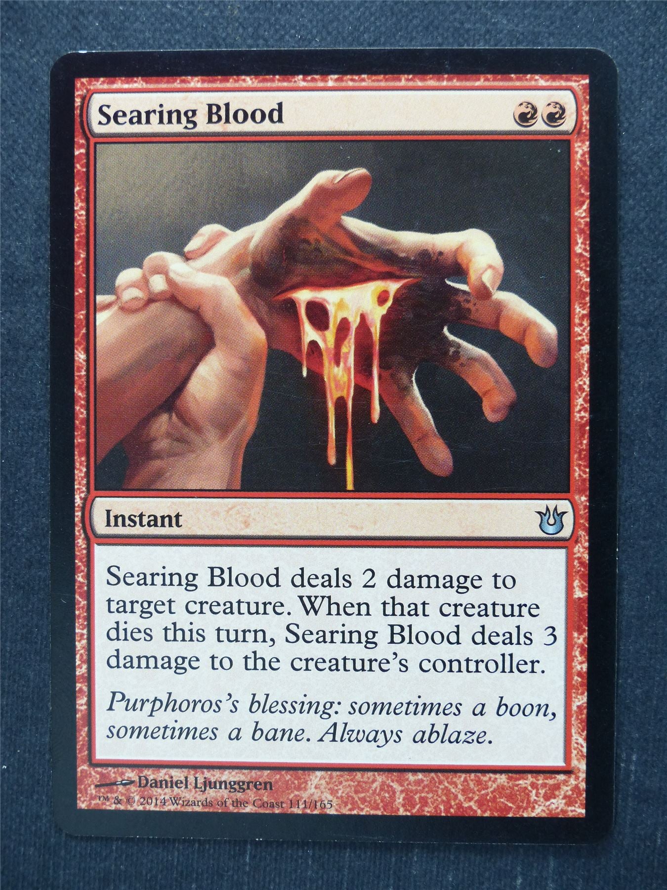 Searing Blood - Mtg Magic Cards #N8