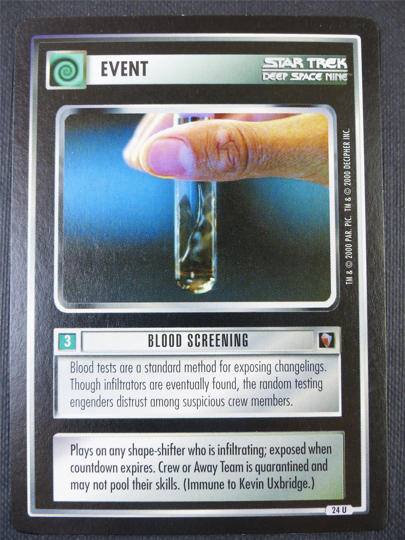 Blood Screening - DS9 - Star Trek Card #66F