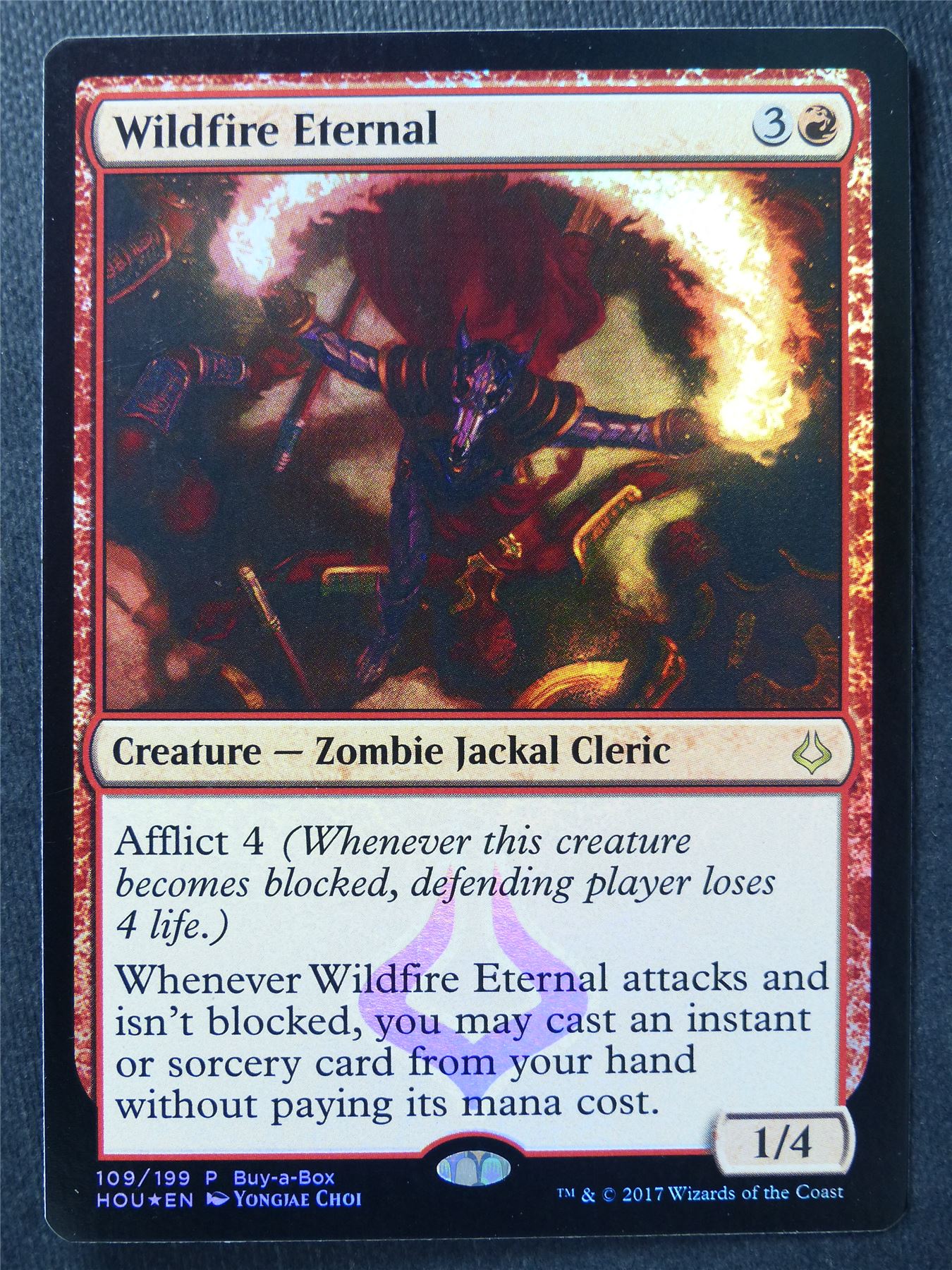 Wildfire Eternal Promo Foil - Mtg Magic Cards #MA