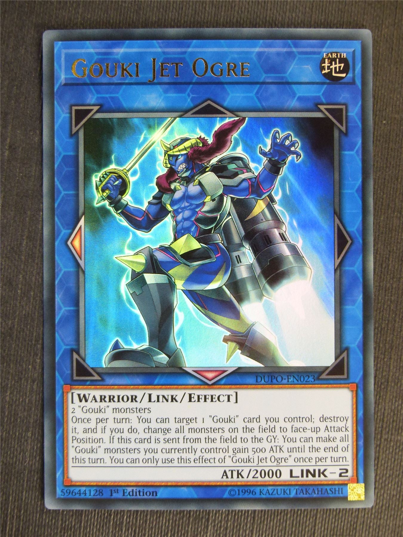 Gouki Jet Ogre DUPO Ultra Rare - 1st ed - Yugioh Cards #29L