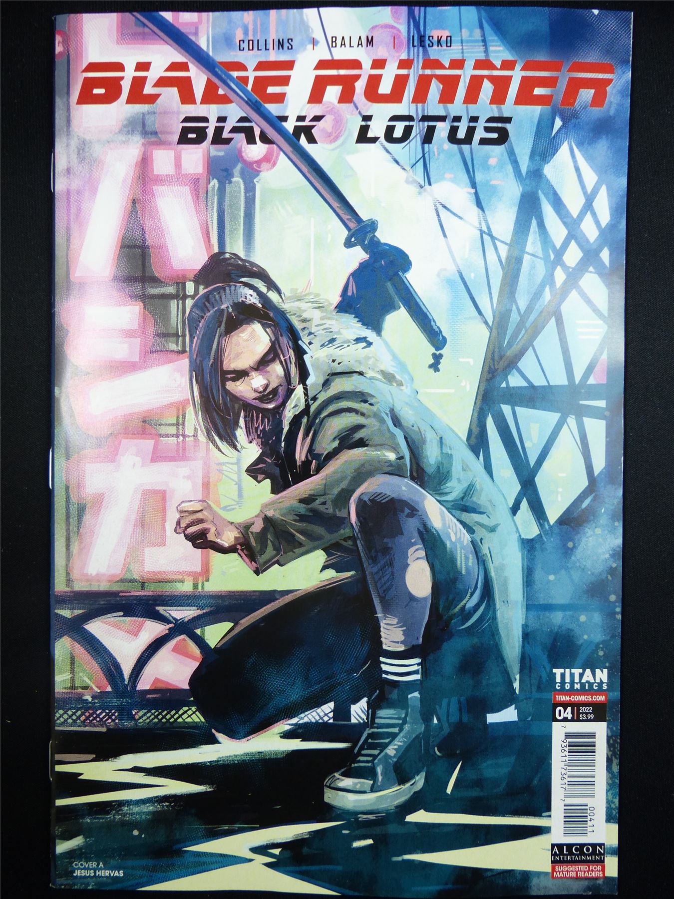 BLADE Runner: Black Lotus #4 - Nov 2022 - Titan Comics #TY