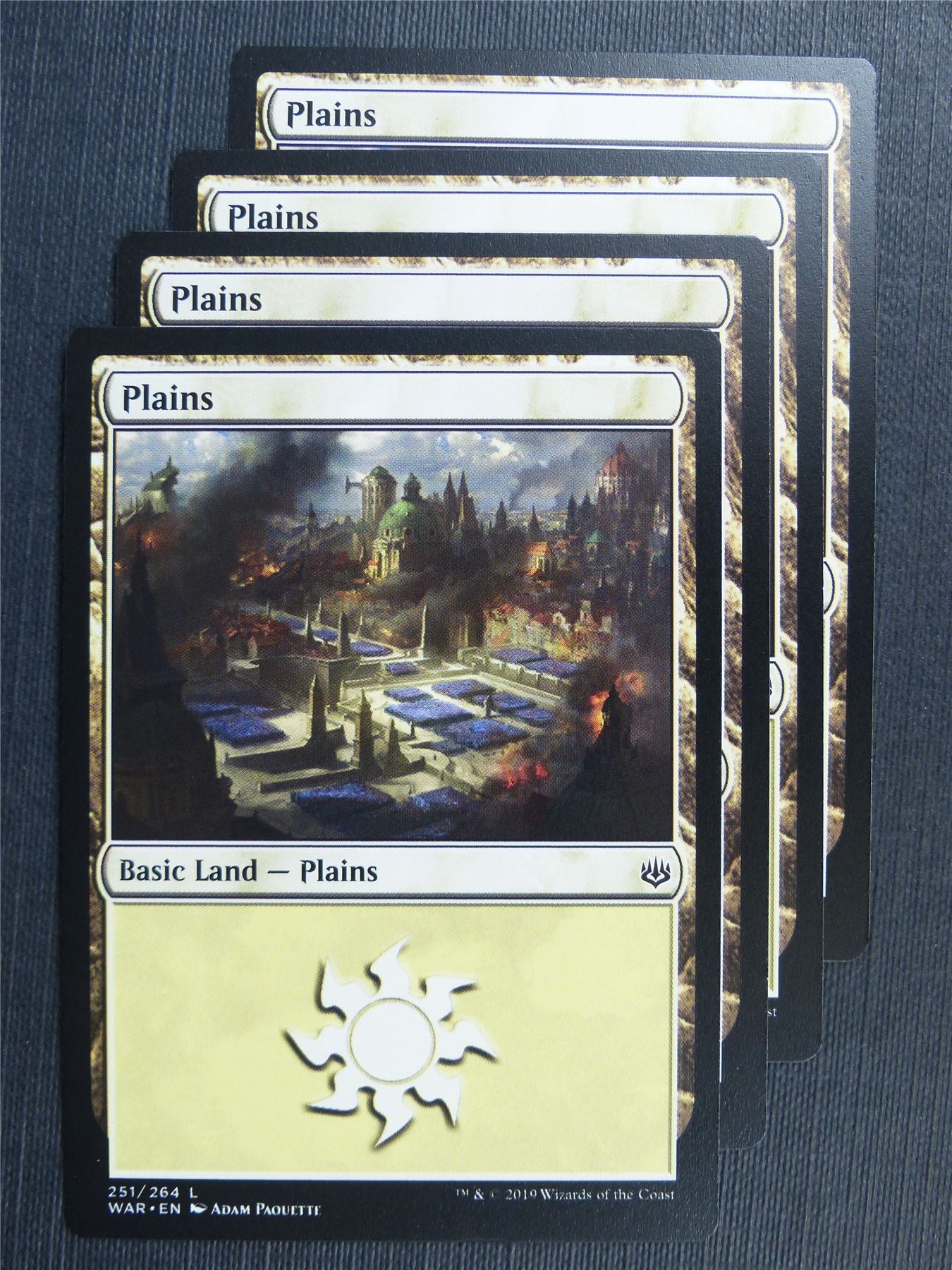 Plains 251/264 x4 #3VS