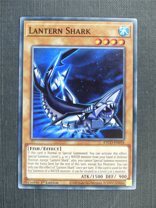 Lantern Shark - ETCO - 1st ed Yugioh Card