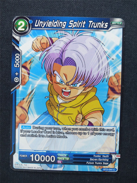 Unyielding Spirit Trunks - Dragon Ball Super Cards #E8