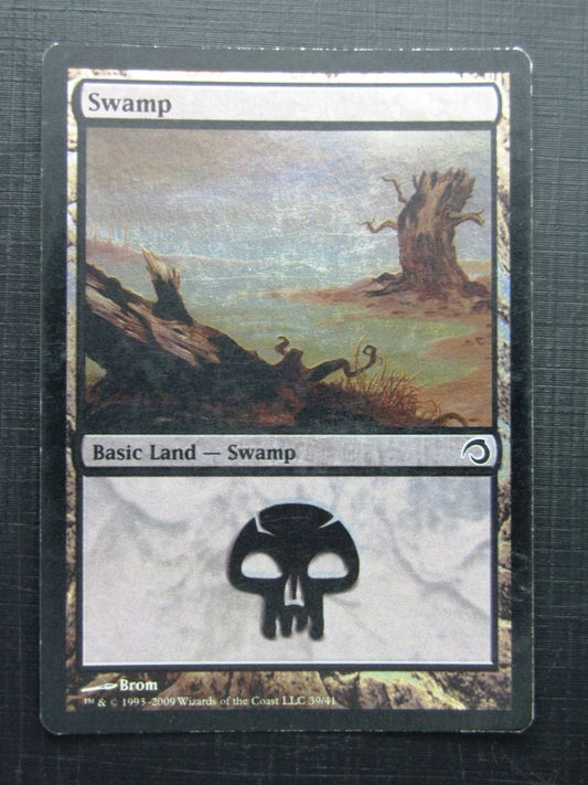 MTG Magic Cards: premium FOIL SWAMP Played # 26D51