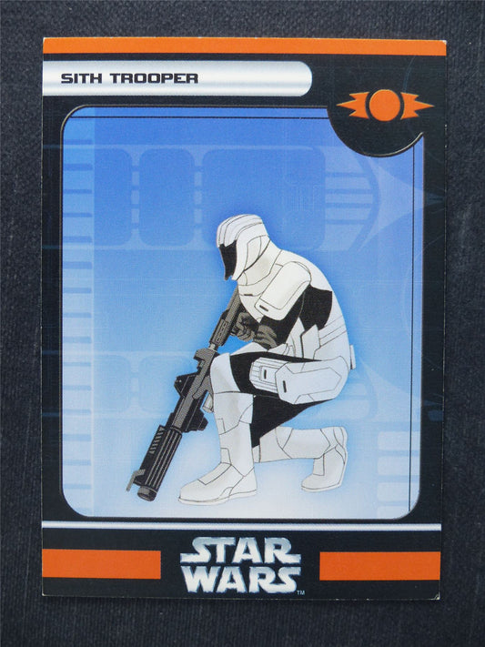 Sith Trooper 17/60 - Star Wars Miniatures Spare Cards #B9