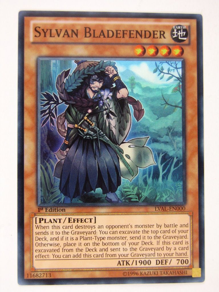 Yugioh Cards: SYLVAN BLADEFENDER SUPER RARE: LVAL