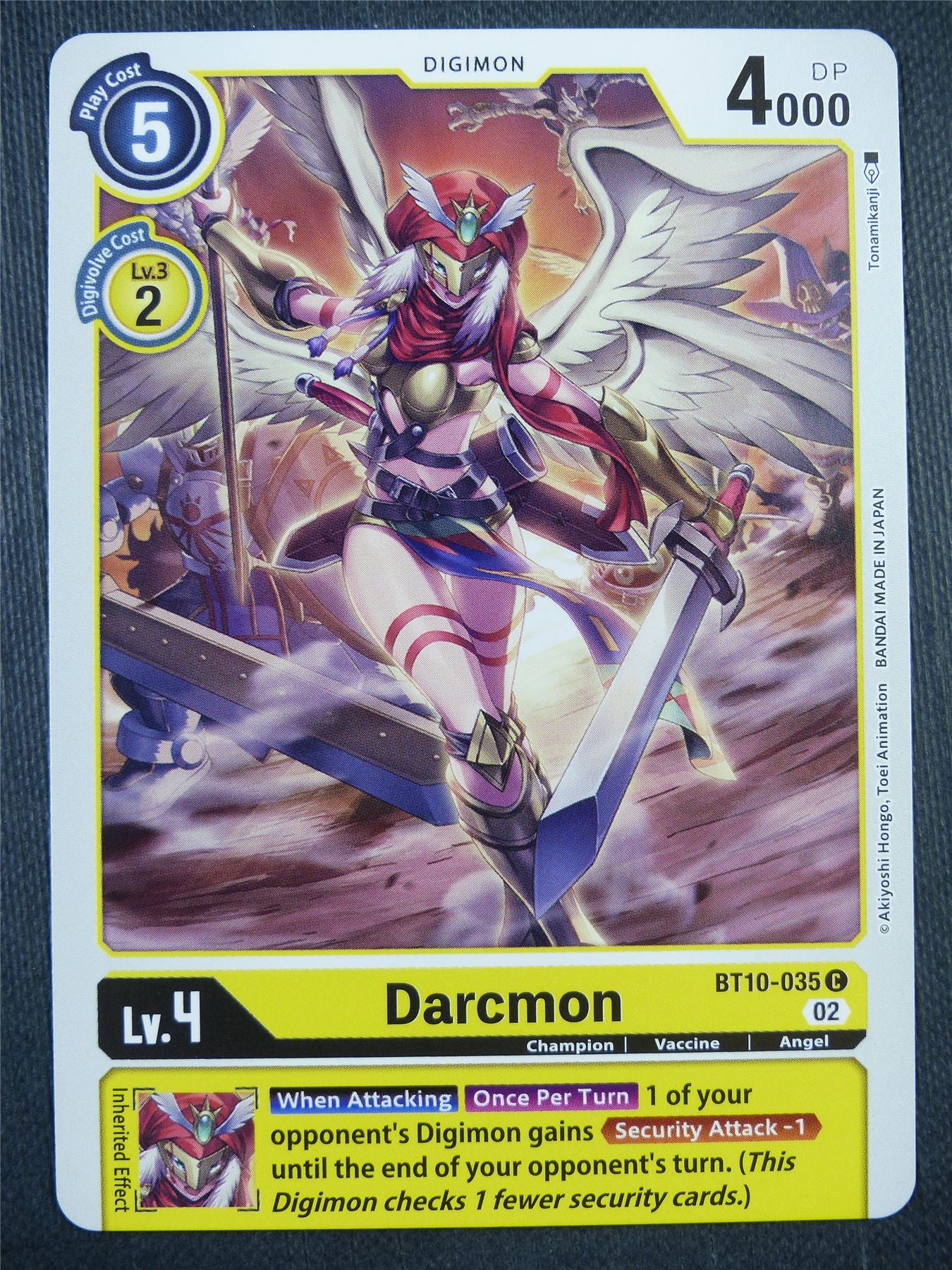 Darcmon BT10-035 - Xros Encounter - Digimon Card #98S