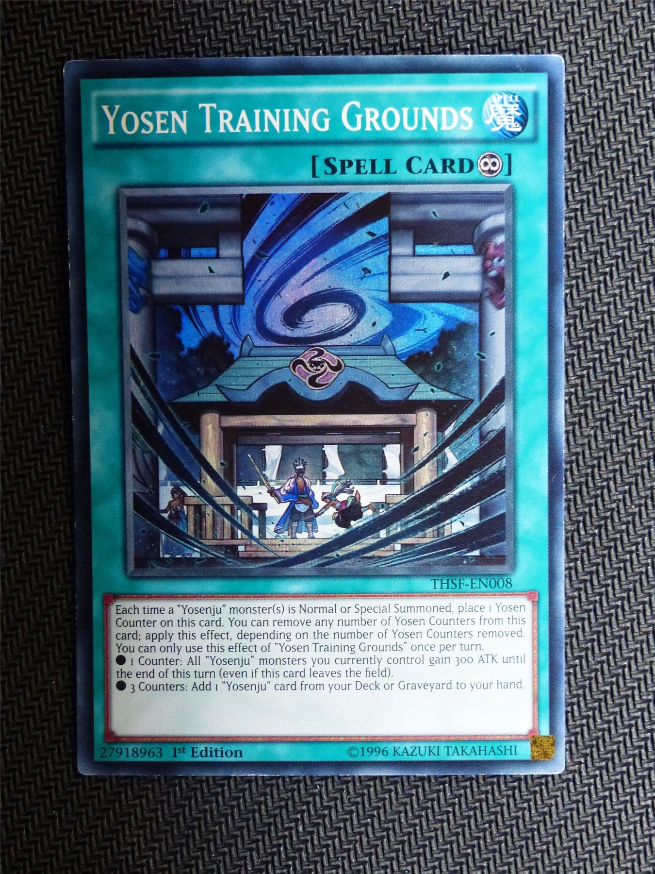 Yosen Training Grounds - THSF - Super Rare - Yugioh Card # 1C79