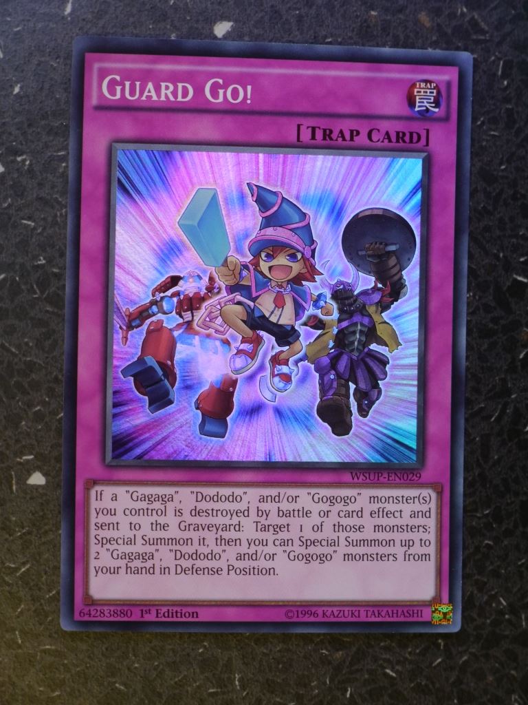 Yugioh Cards: GUARD GO WSUP SUPER RARE # 4A70