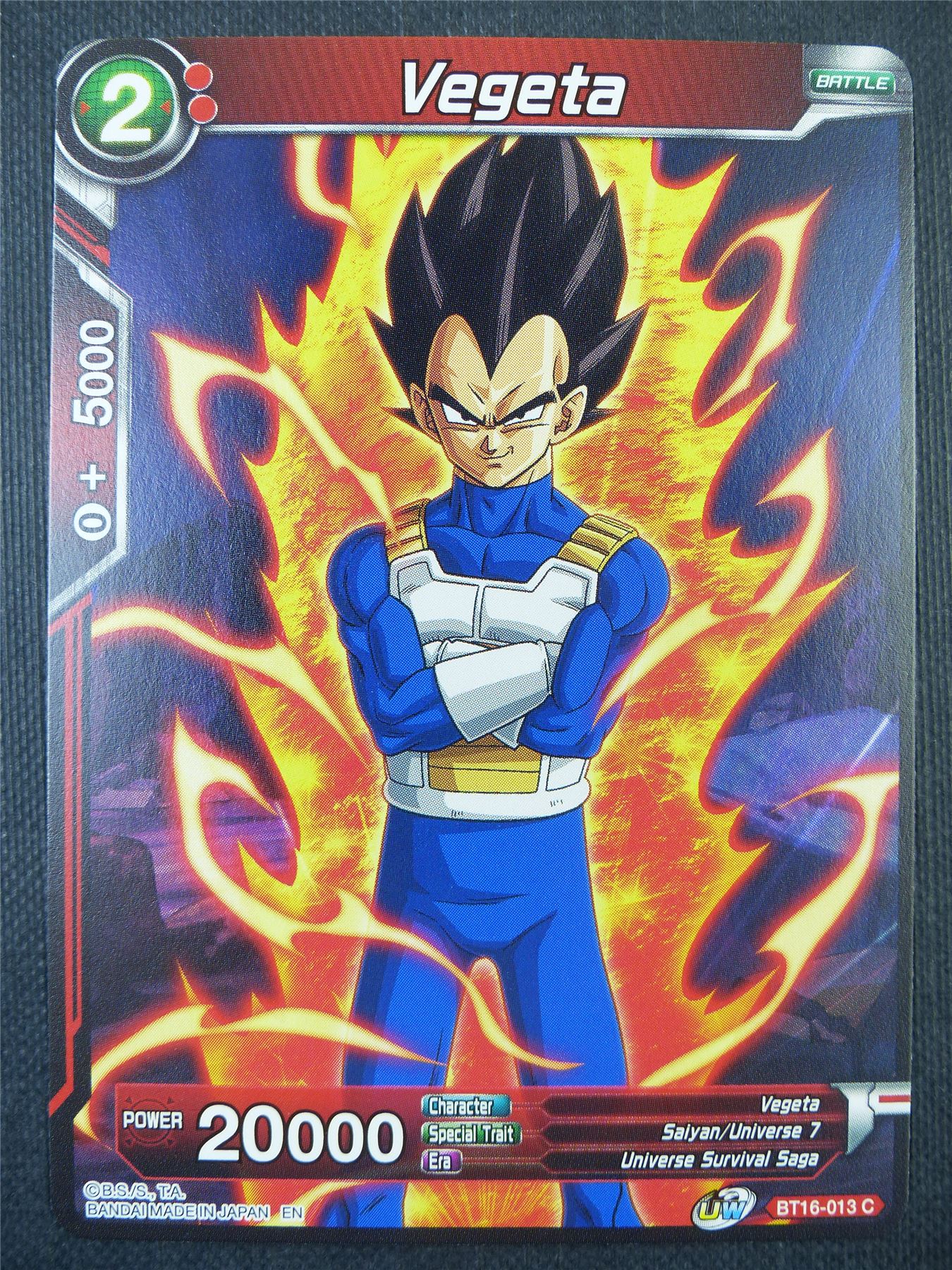 Vegeta - Dragon Ball Super Card #80Z