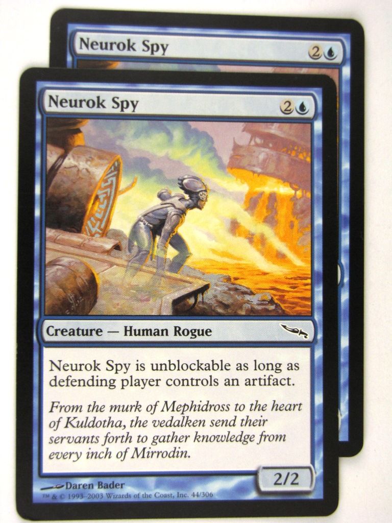MTG Magic: the Gathering Cards: NEUROK SPY x2: MRD