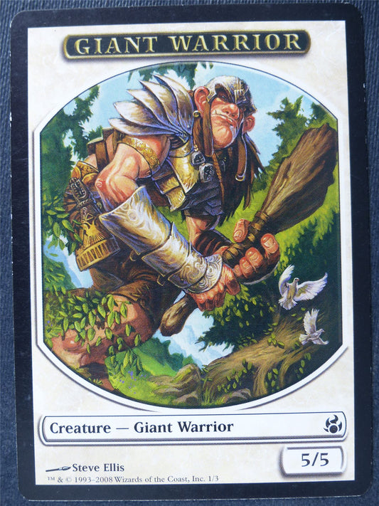 Giant Warrior Token - Mtg Card #3RR