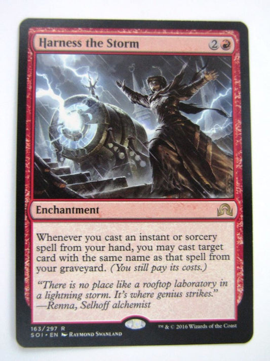 MTG Magic Cards: HARNESS THE STORM # 9C9