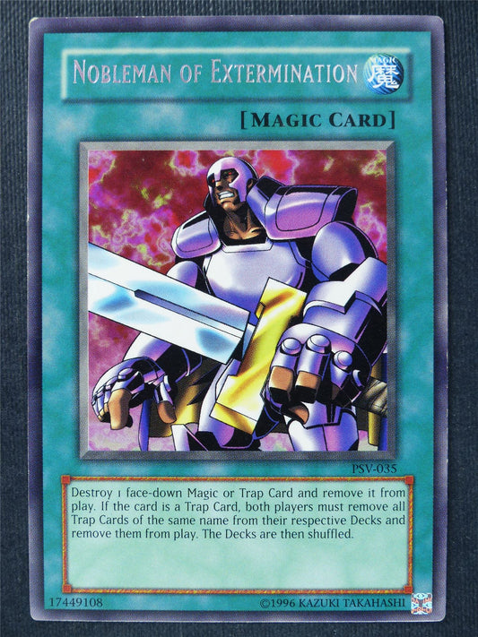 Nobleman of Extermination PSV Rare - Yugioh Cards #5Y