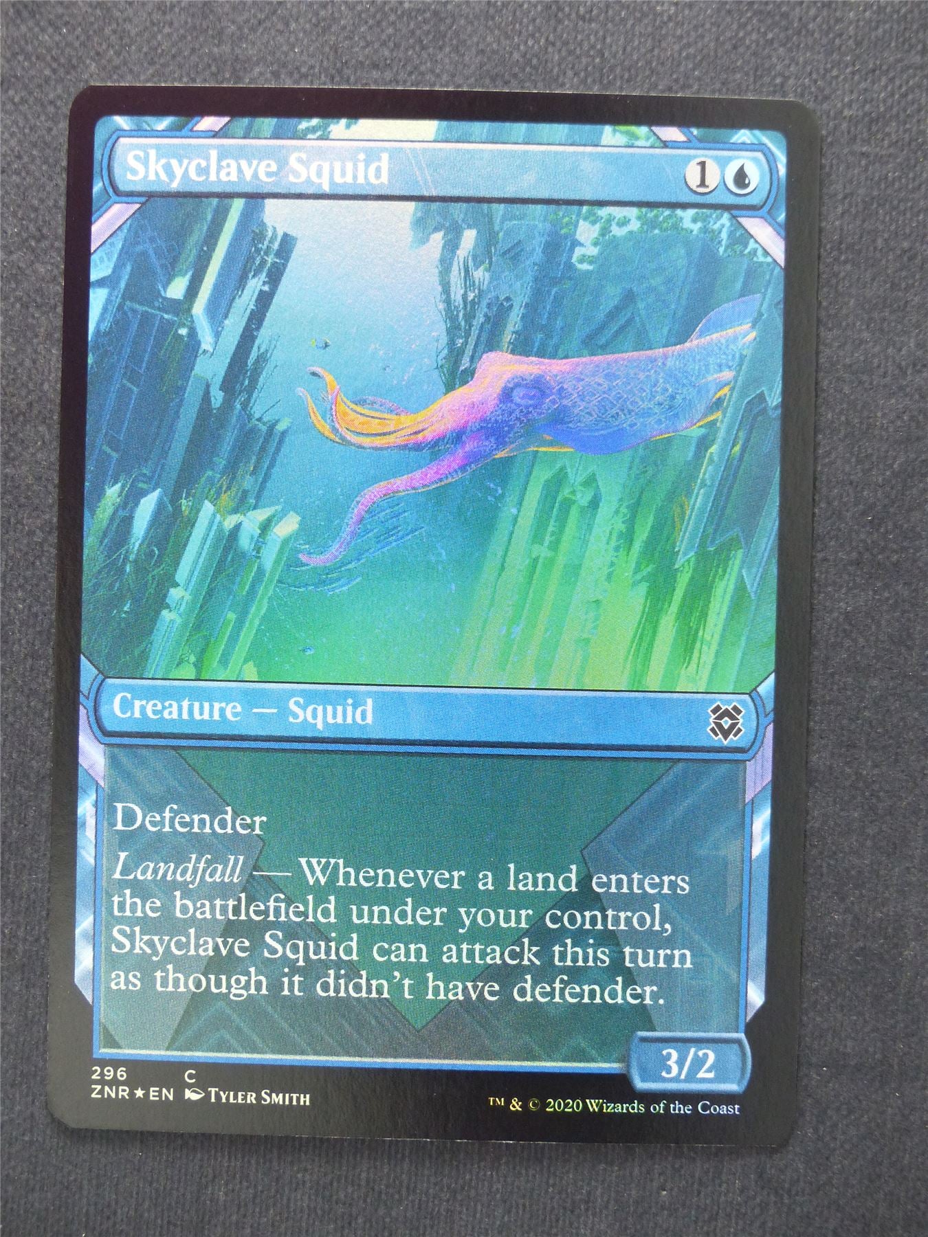 Skyclave Squid Foil Showcase - Mtg Magic Cards #6H