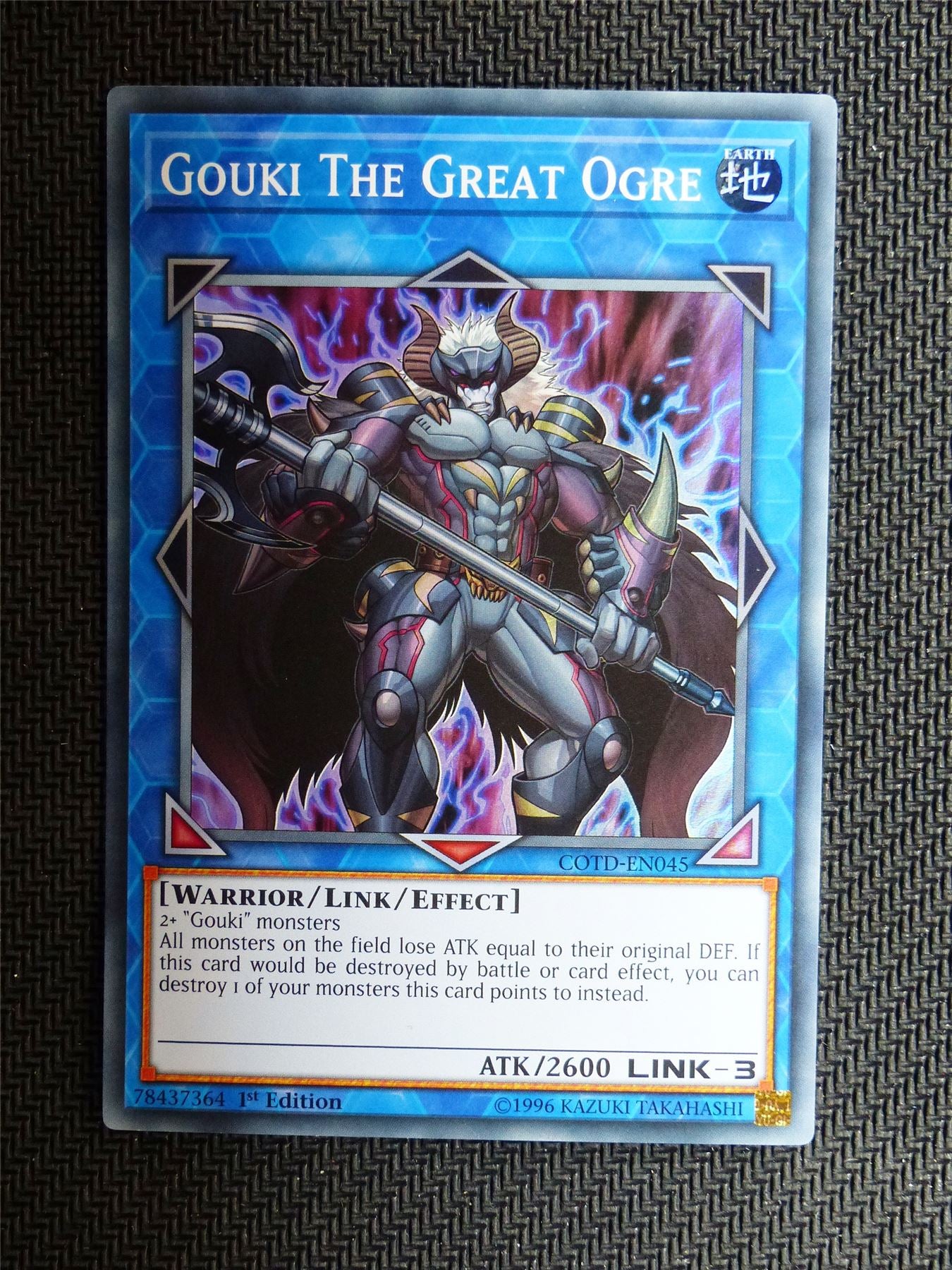 Gouki the Great Ogre - COTD - Super Rare - Yugioh Card # 1I99