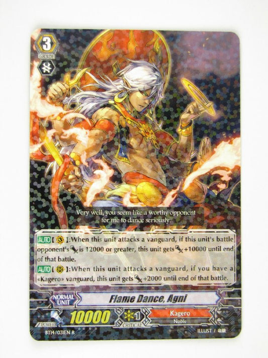 CFV Cards: FLAME DANCE, AGNI BT14:Brilliant Strike