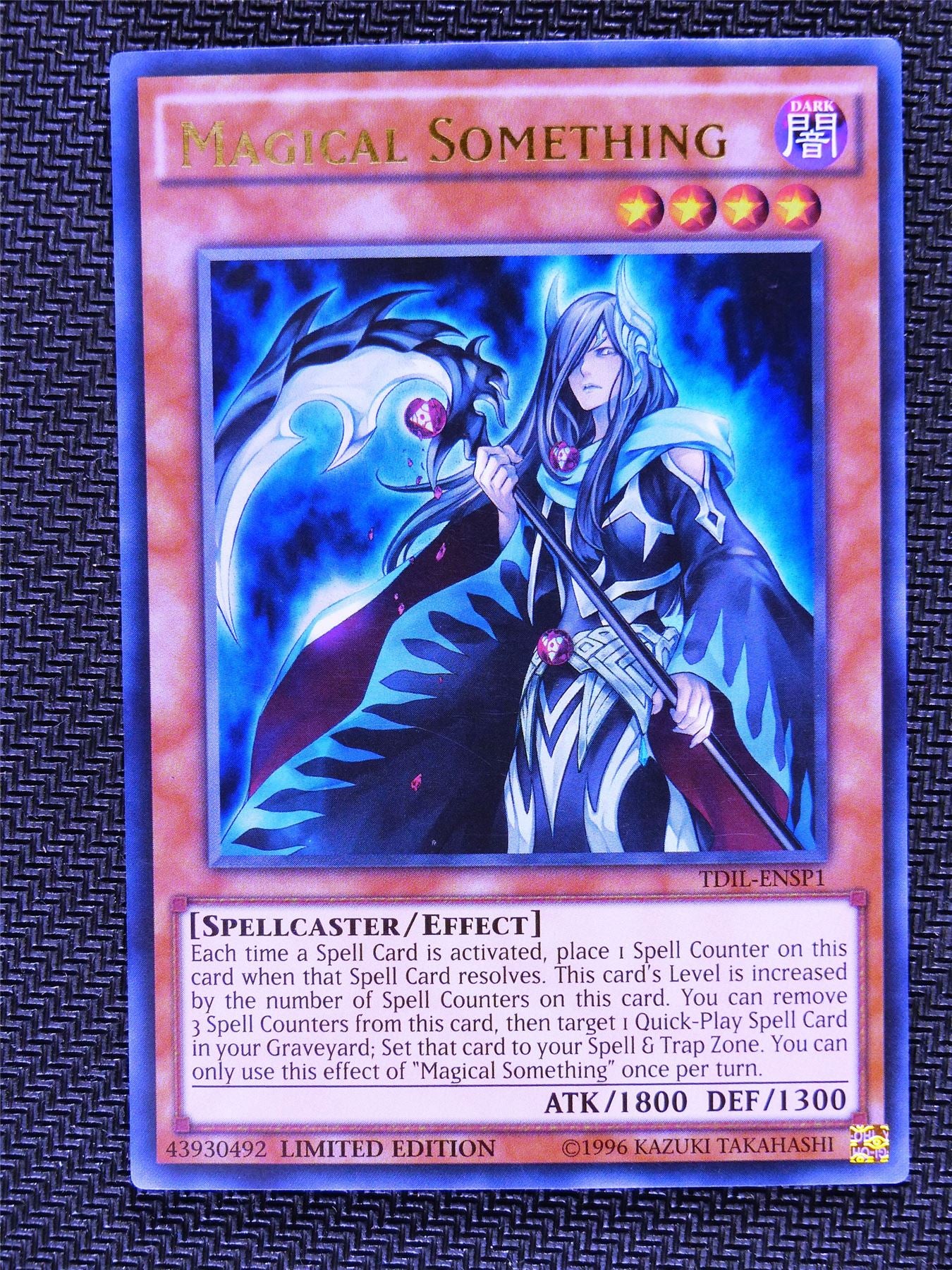 Magical Something - TDIL  - Ultra  Rare - Yugioh Card # 1B79
