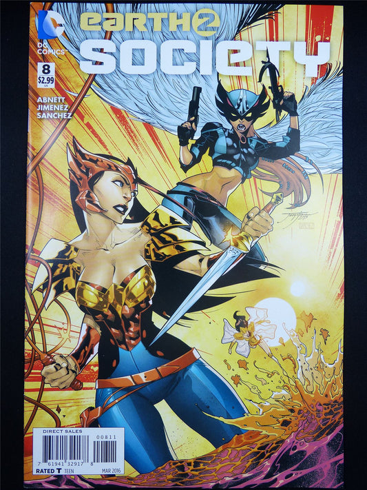 EARTH 2: Society #8 - DC Comics #CR