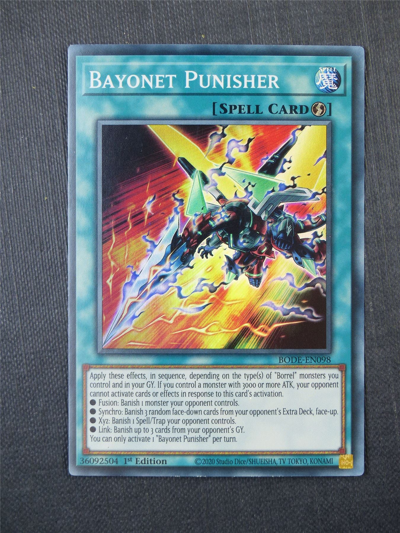 Bayonet Punisher - Yugioh Card #9HF