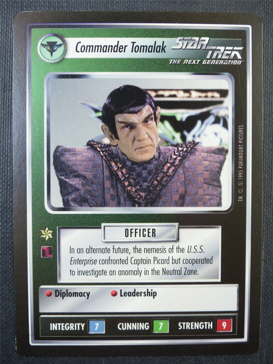 Commander Tomalak - NG - Star Trek Card #6OX