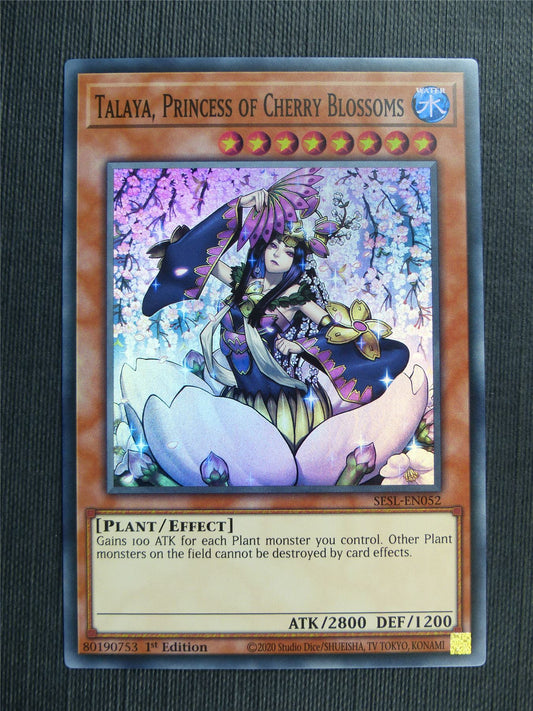 Talaya Princess of Cherry Blossoms - SESL Yugioh Card