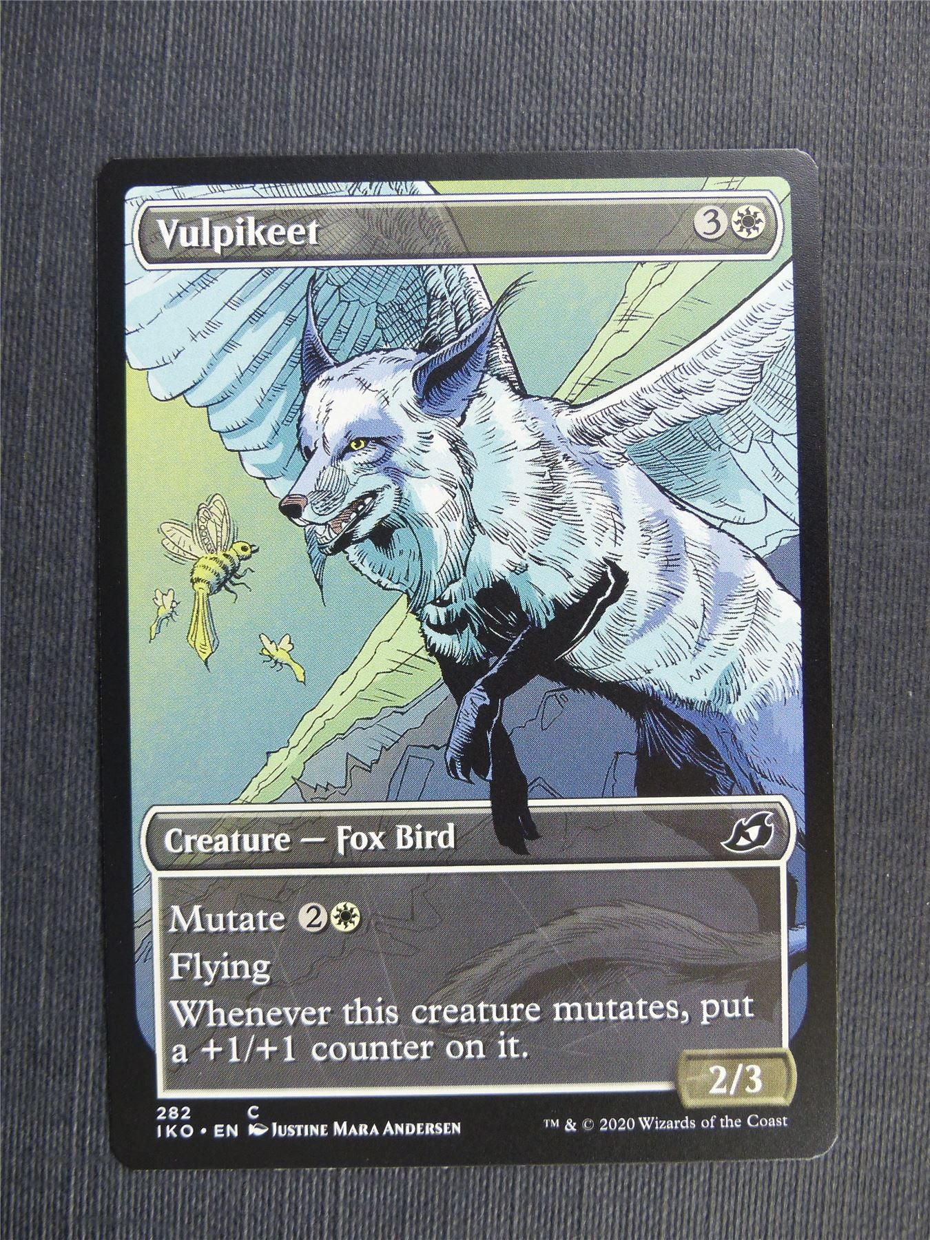 Vulpikeet Showcase - IKO - Mtg Card