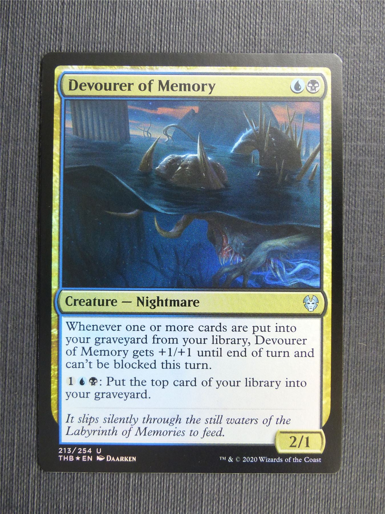 Devourer of Memory Foil - Theros Collector Ed - Mtg Magic Cards #3JO