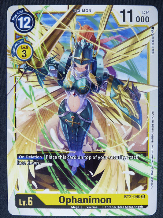 Ophanimon BT2-040 R - Digimon Cards #P8