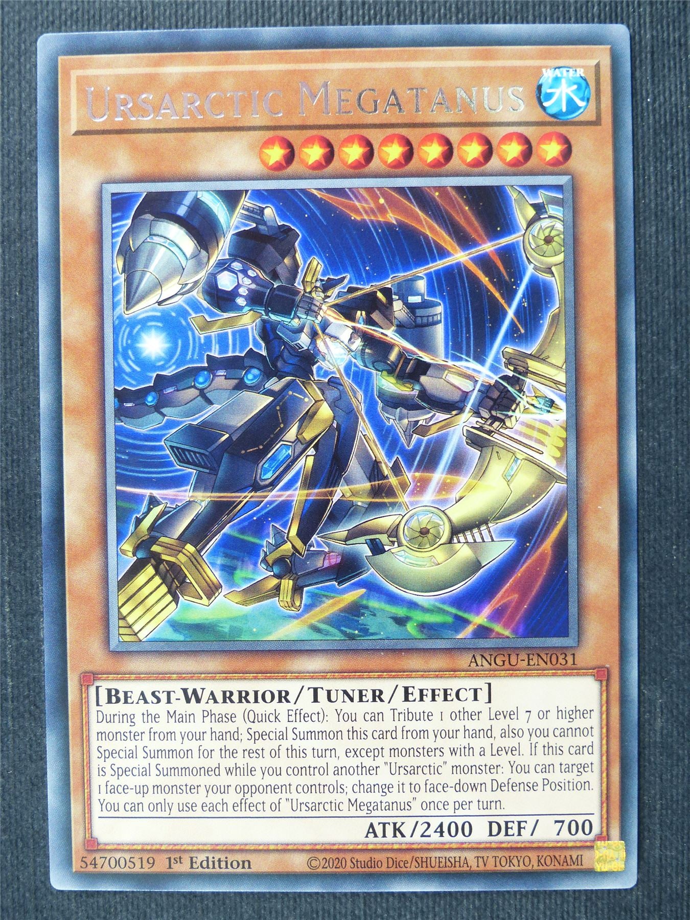 Ursarctic Megatanus ANGU Rare - 1st ed Yugioh Cards #35L