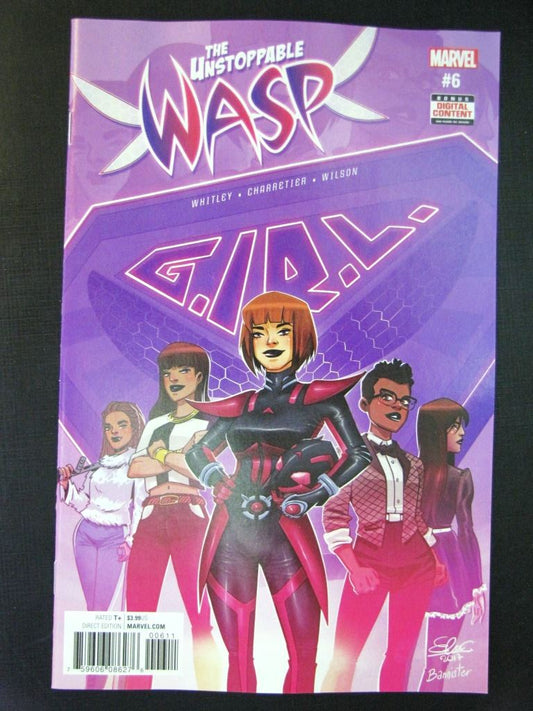 Marvel Comics: THE UNSTOPPABLE WASP #6 AUGUST 2017 # G53