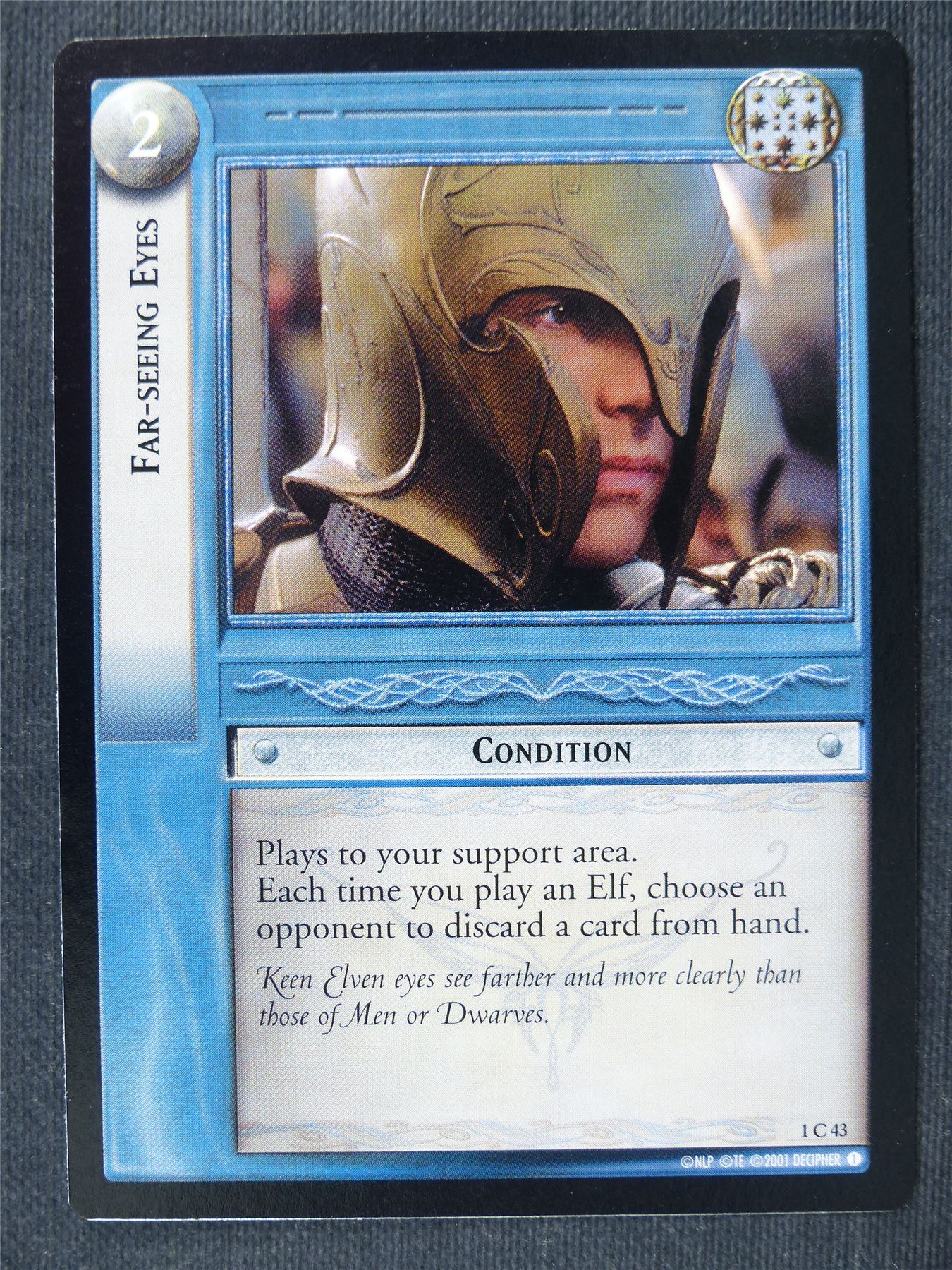 Far-Seeing Eyes 1 C 43 - LotrR Cards #3G1