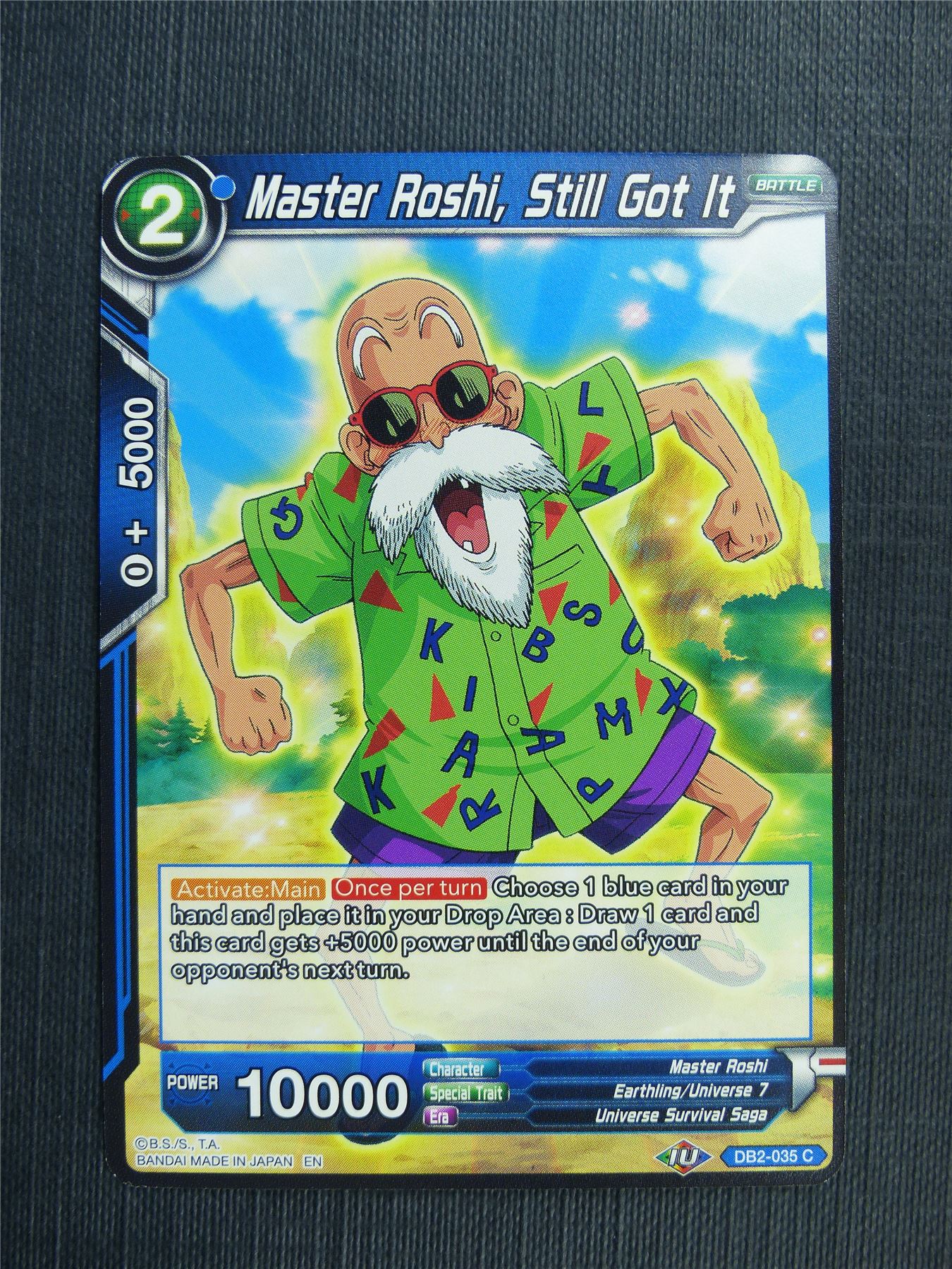Master Roshi Still Got It - DB2 Dragon Ball Super Card