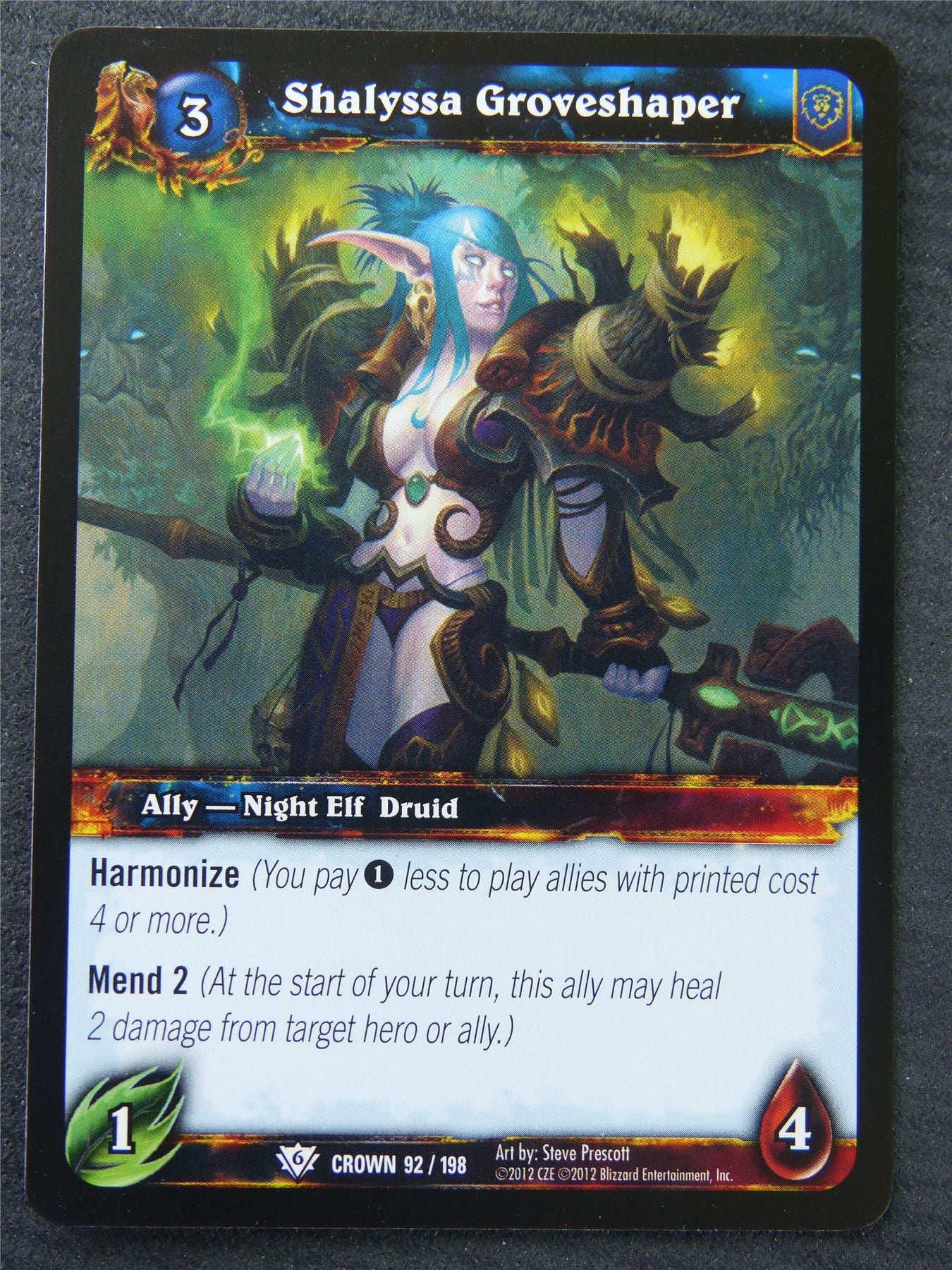 Shalyssa Groveshaper - Common - World Of Warcraft #1K8