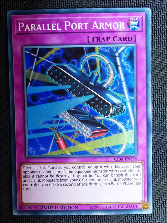 Parallel Port Armour - CIBR - Super Rare - Yugioh Card # 1I82