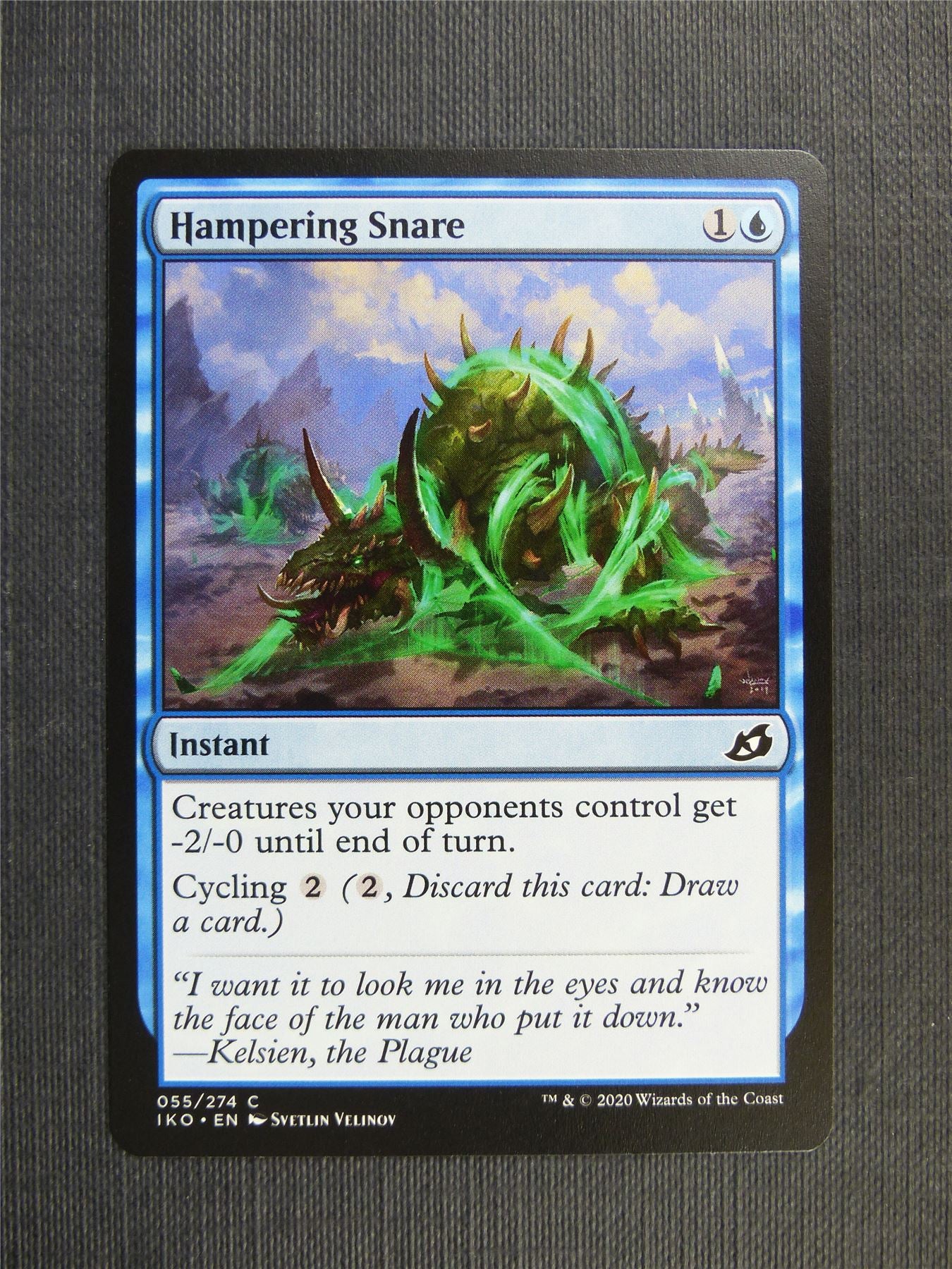 Hampering Snare - IKO Mtg Card