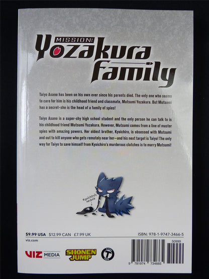 Mission: YOZAKURA Family Vol 1 - Viz Manga #2HS
