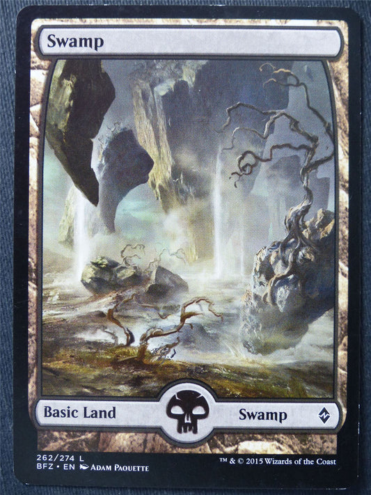 Swamp Full Art 262/274 - Mtg Magic Cards #CI