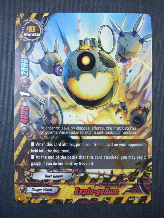 Explo-Gollum C Foil - Buddyfight Card #6Q