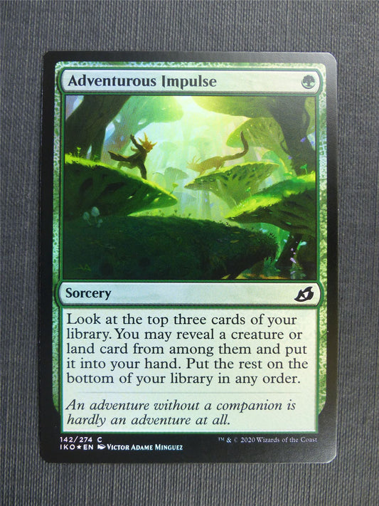 Adventurous Impulse Foil - IKO - Mtg Card