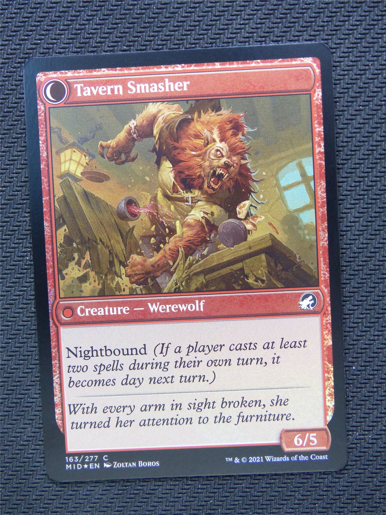 Tavern Smasher Ruffian Foil - Innistrad - Mtg Card #3O3
