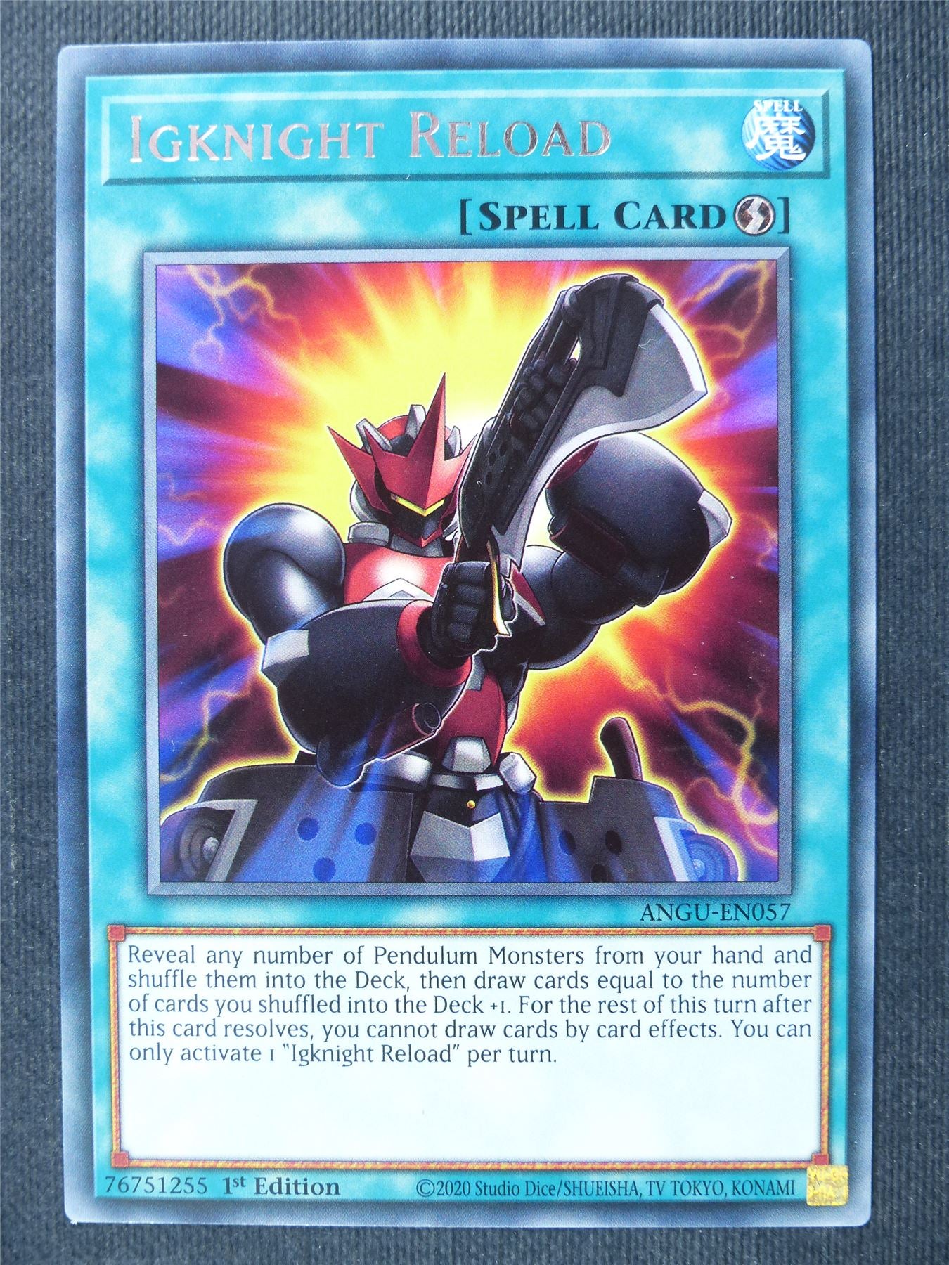 Igknight Reload ANGU Rare - 1st ed Yugioh Cards #360